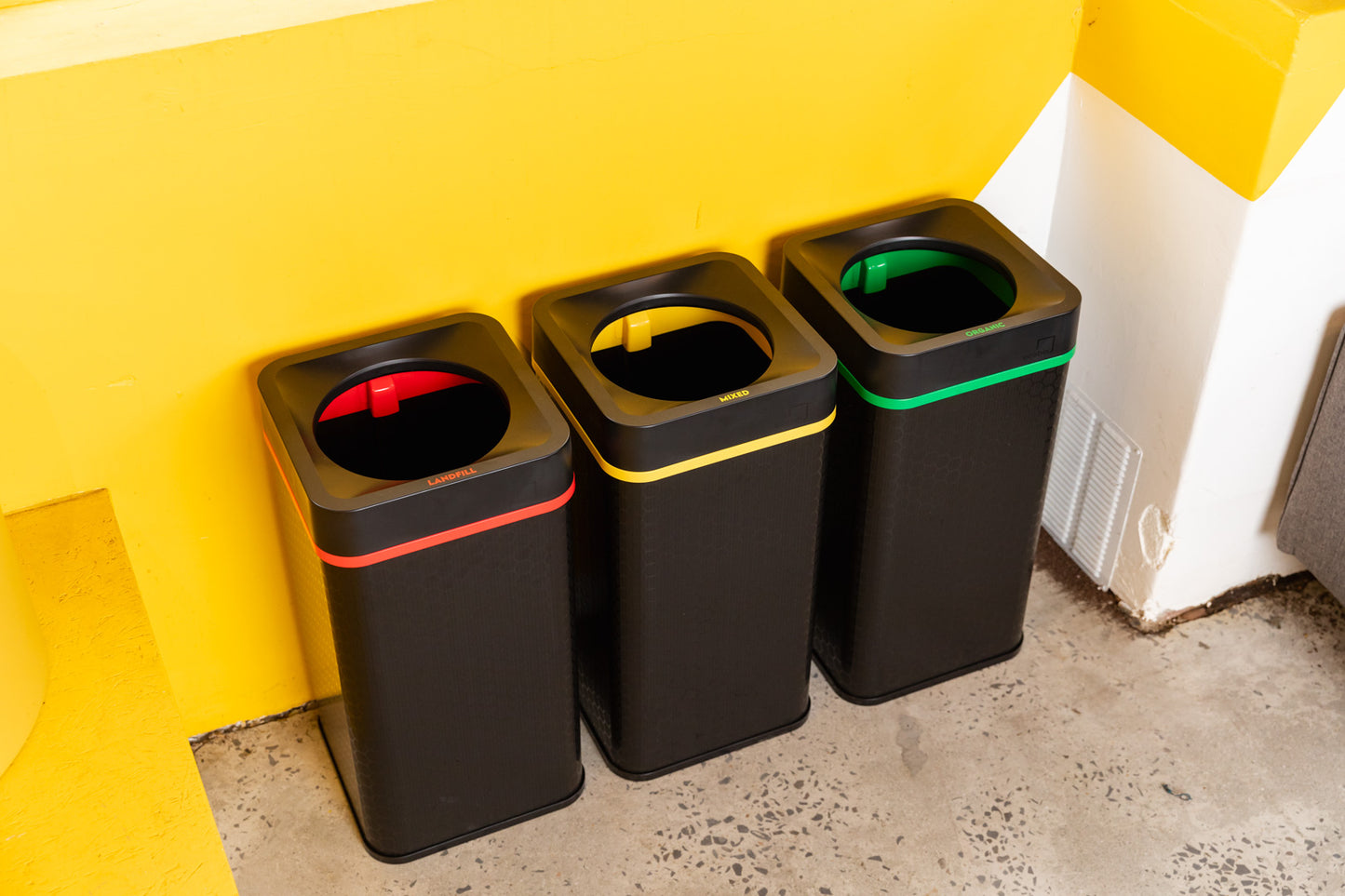 Set of Three 60L Bins | Flip Range
