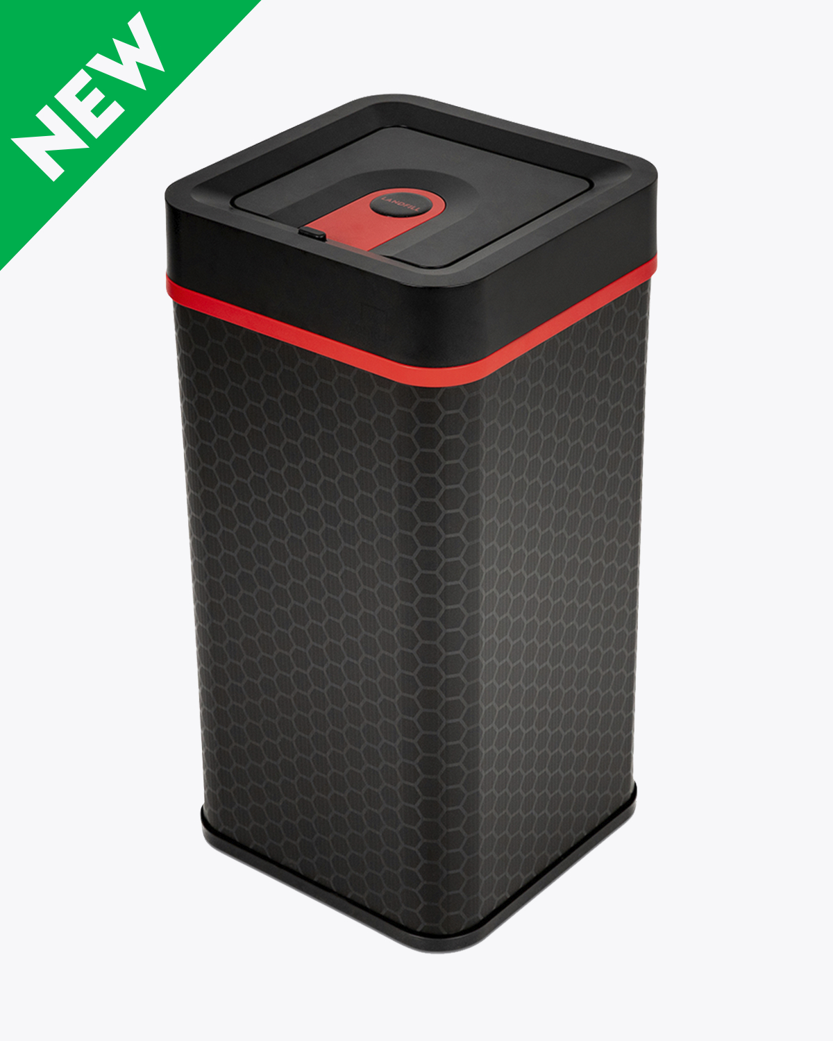 Landfill Red 60L Bin | Flip Range