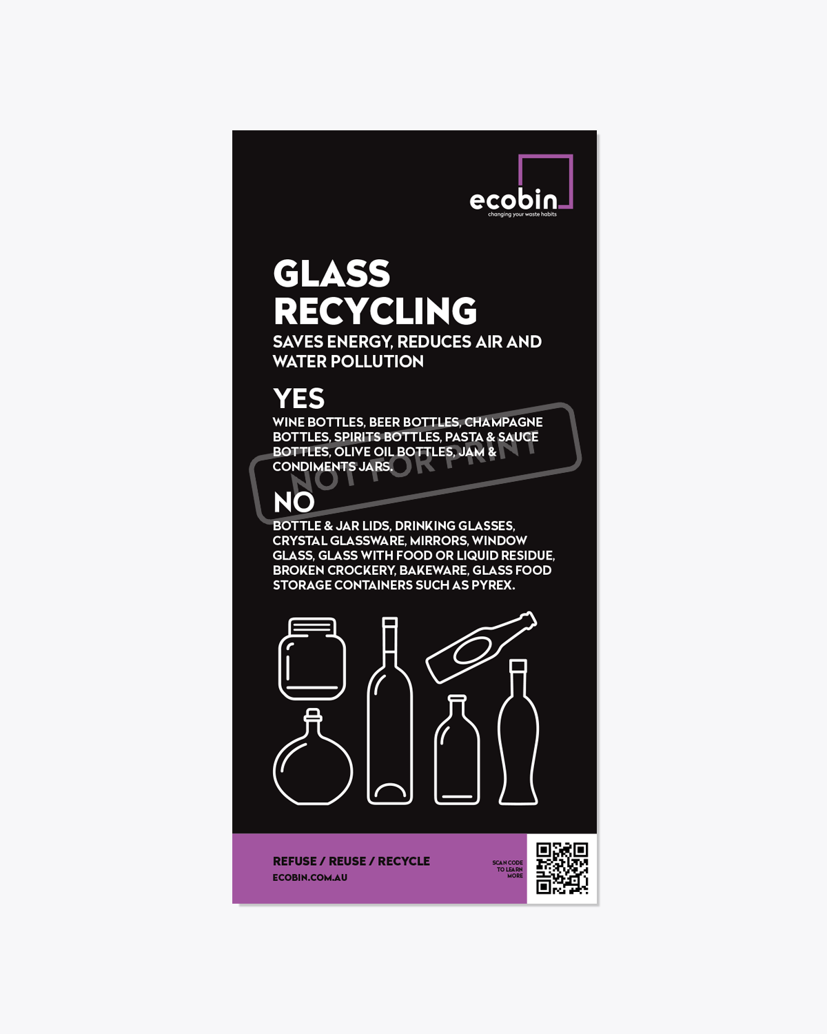 Set of 5 Educational Posters | Chalkboard Images Design