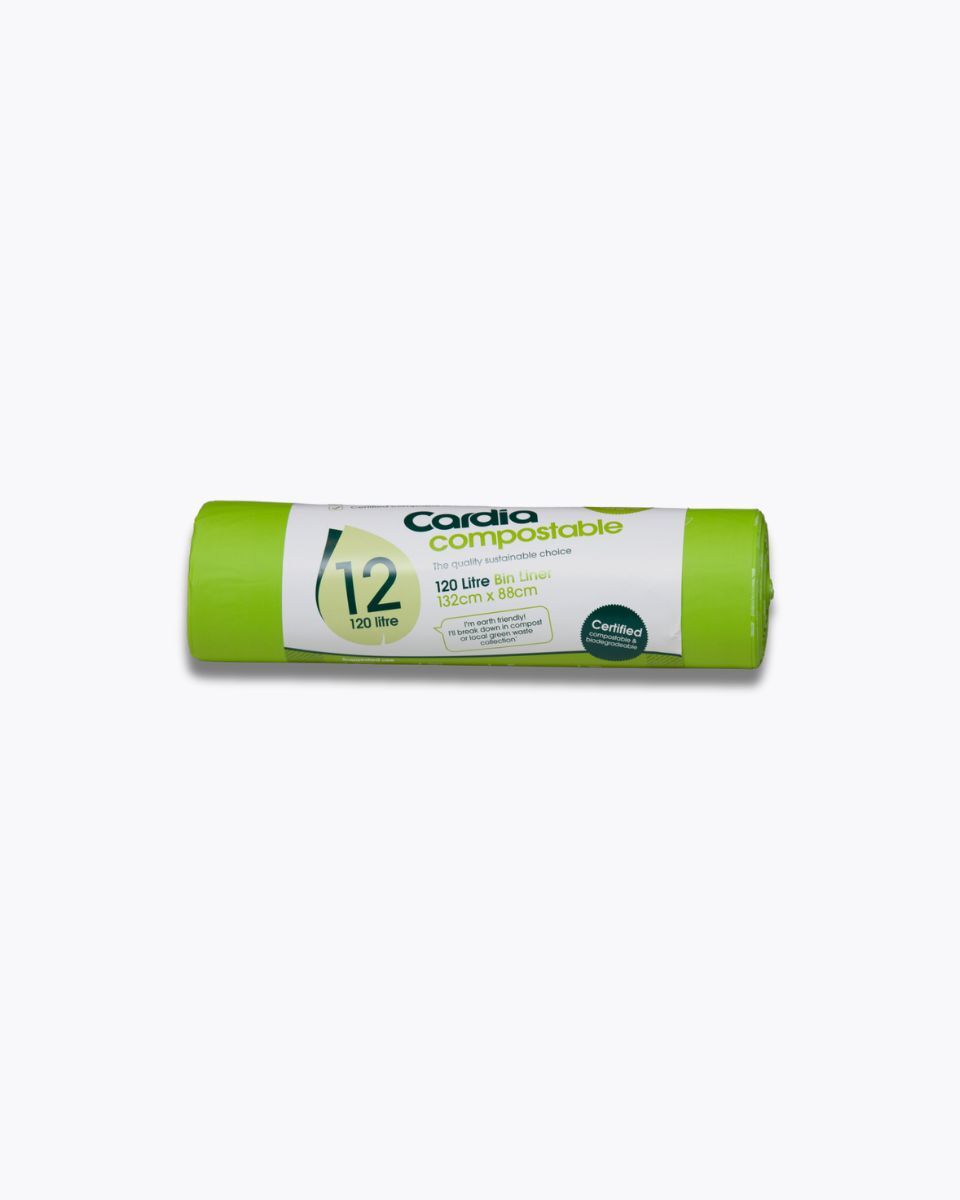 Pack of 12 Compostable liners 120L