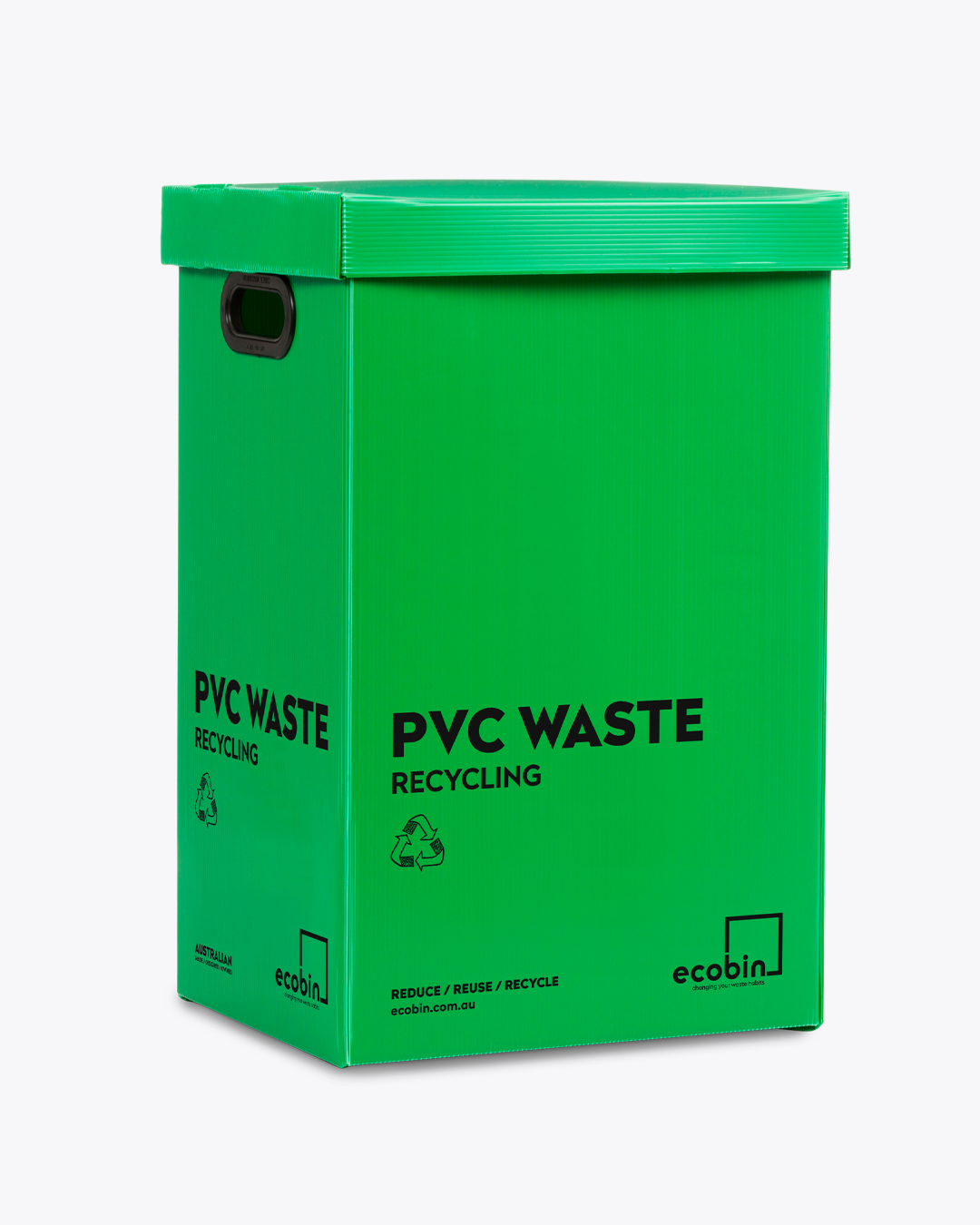 PVC Waste Bin | 60L Green
