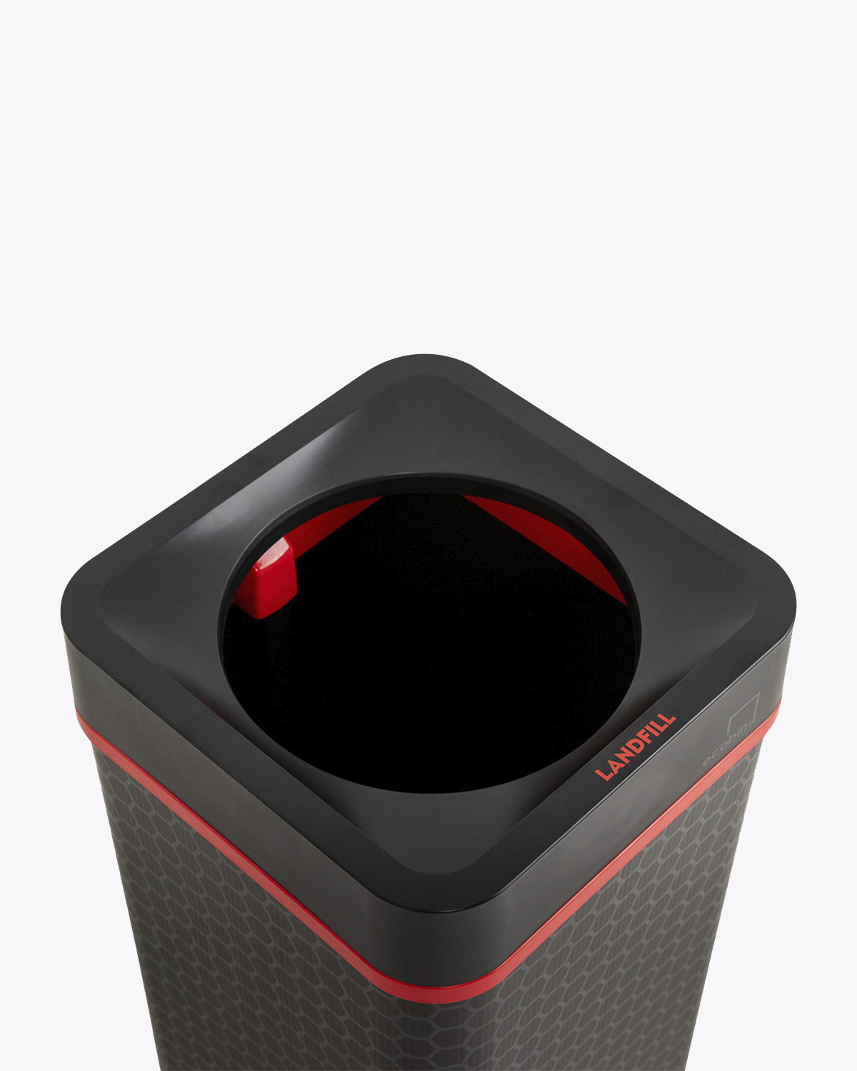 Landfill Red 60L Bin | Flip Range