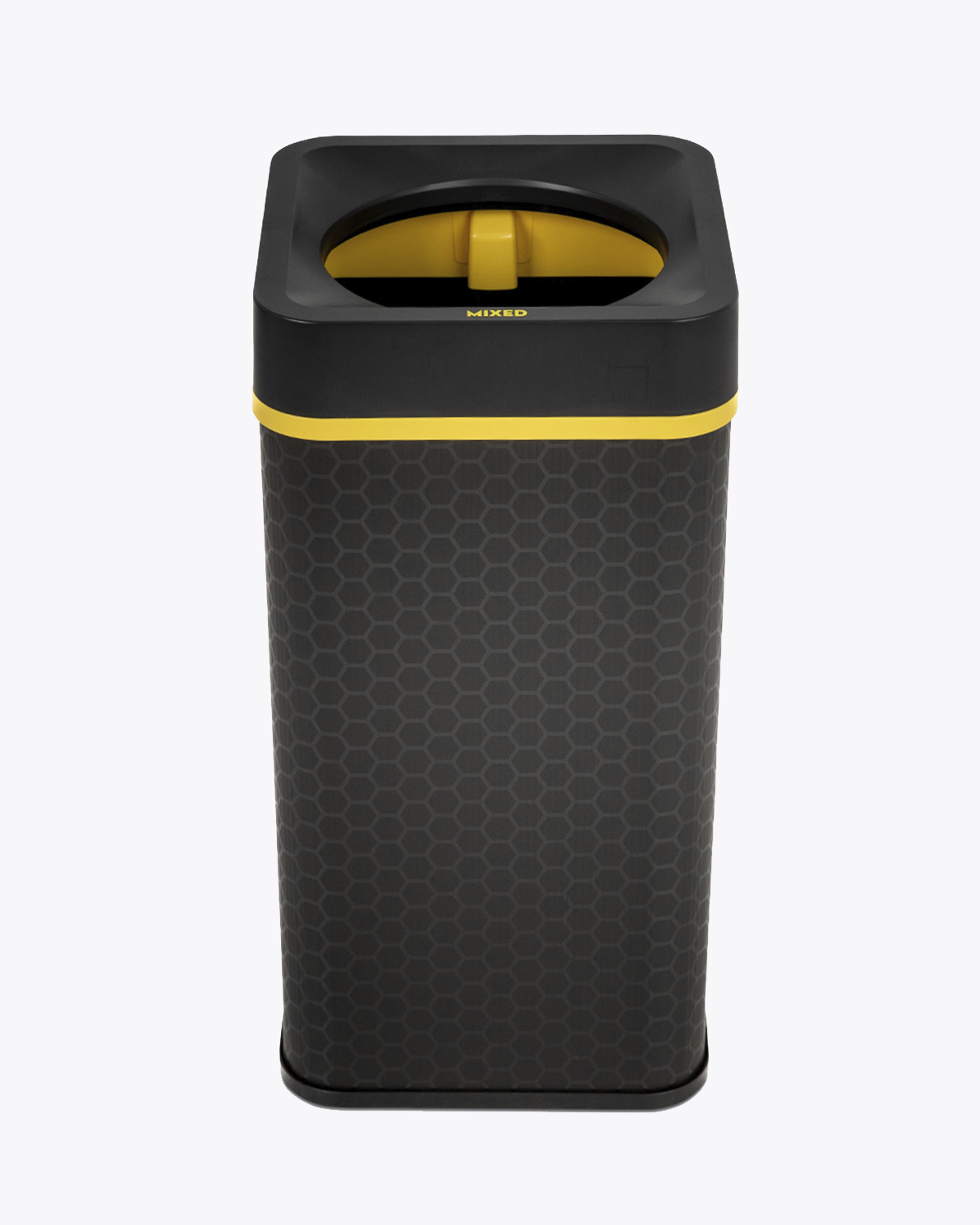 Mixed Recycling Yellow 60L Bin | Flip Range