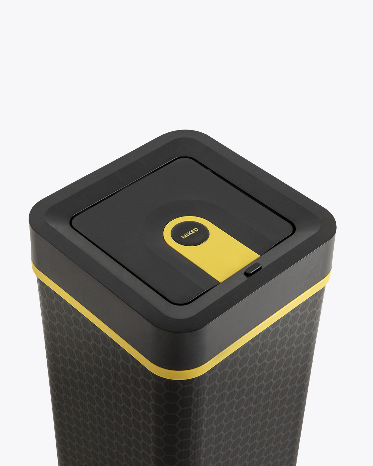 Mixed Recycling Yellow 60L Bin | Flip Range