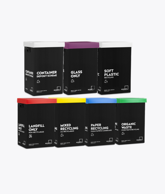 Pick'n'Mix Set of 3 - Black Range Ecobins