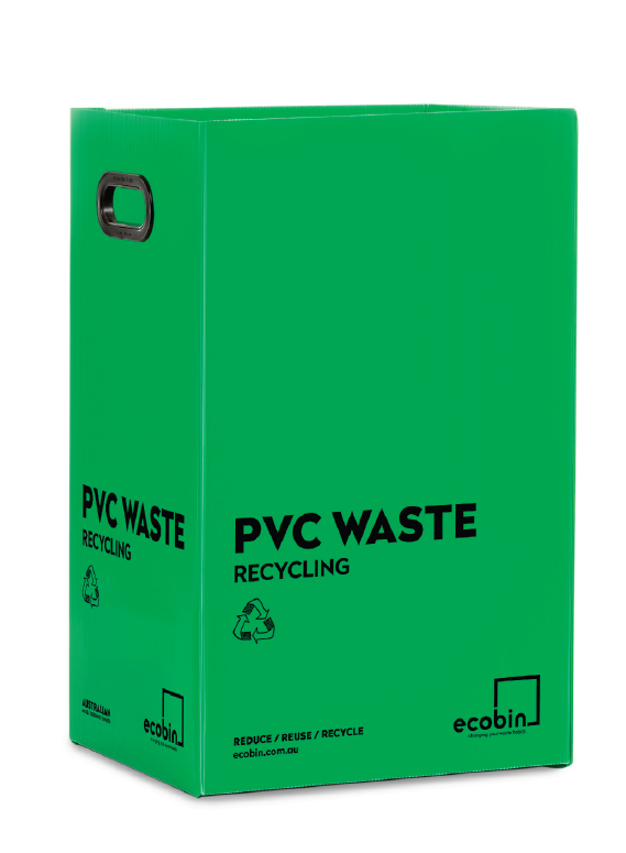PVC Waste Bin | 60L Green