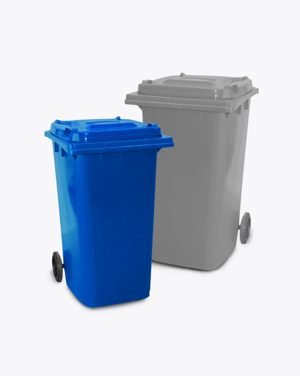 120L Blue Wheelie Bin