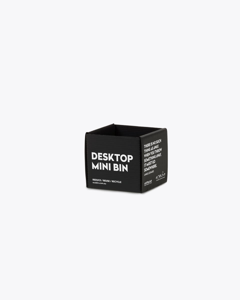 Battery Recycling Mini Bin – 1L Black Ecobin