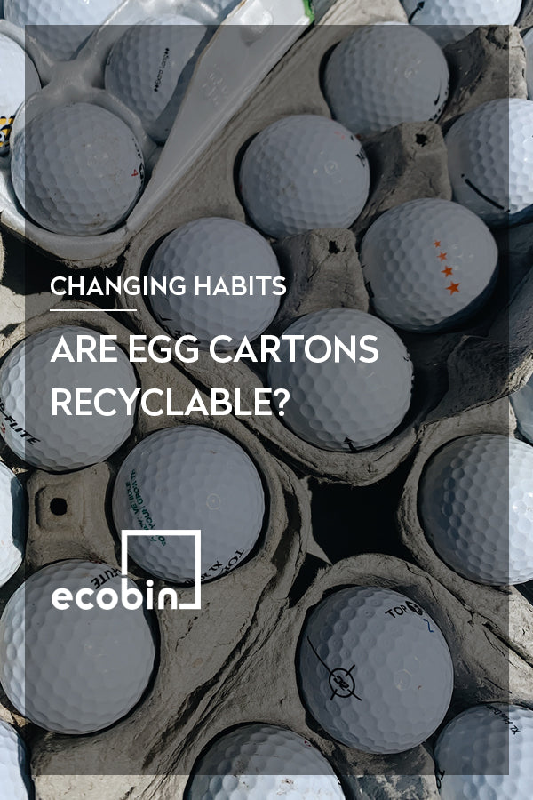 Are egg cartons recyclable?