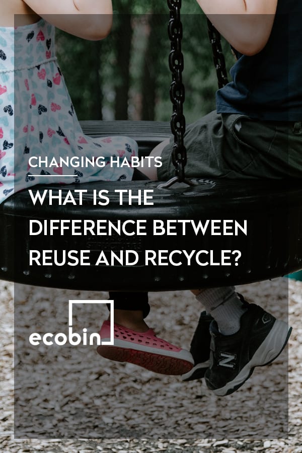 What is the difference between Reuse and Recycle?