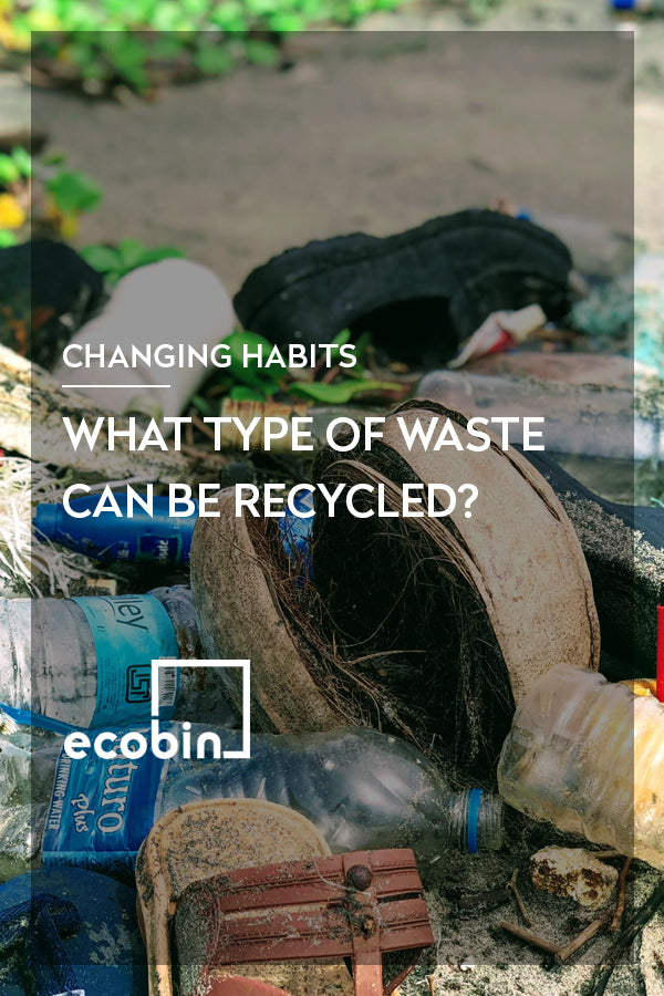 What type of waste can be recycled?