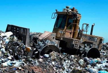 australian landfill compactor