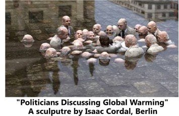 politicians discussing global warming