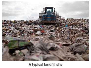 typical landfill site