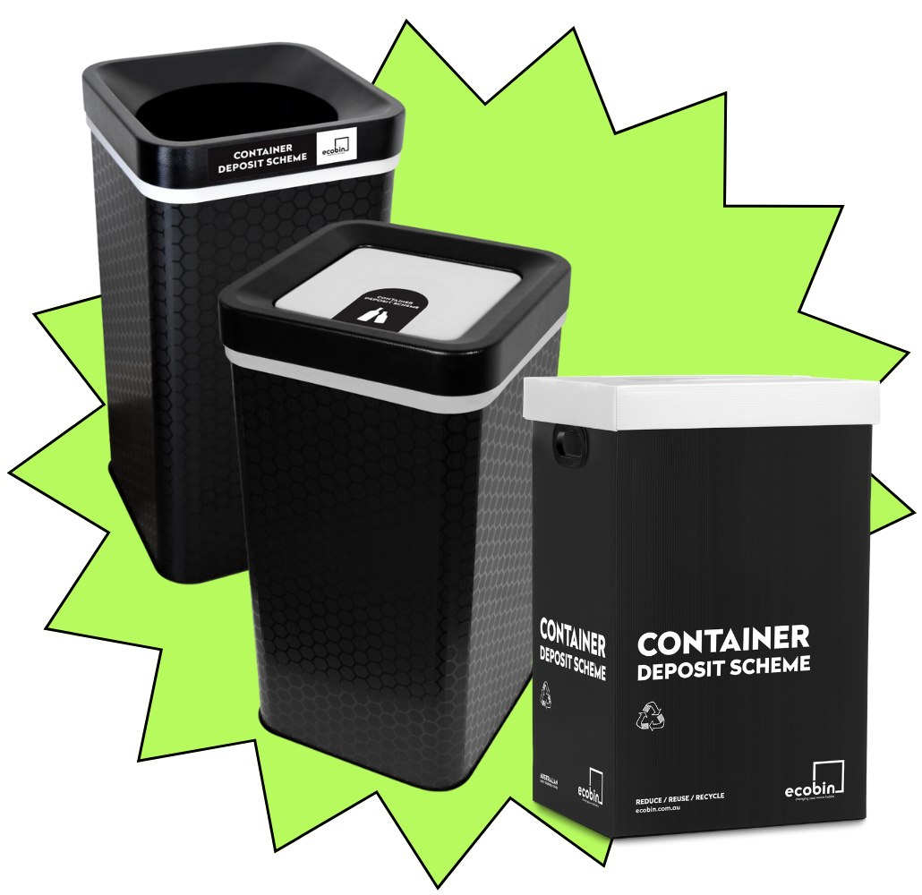 Containers For Change Bins Recycling Bins | Ecobin Australia