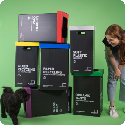 Black / Recycled Plastic Bins