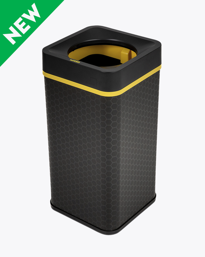 Mixed Recycling Yellow 60L Bin | Flip Range