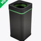 Organic Waste Green 60L Bin | Flip Range