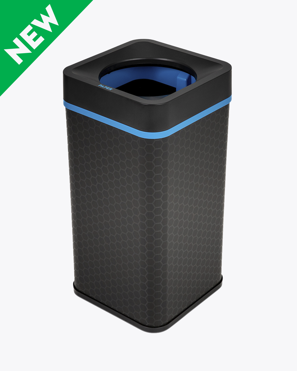 Paper & Cardboard Recycling Blue 60L Bin | Flip Range