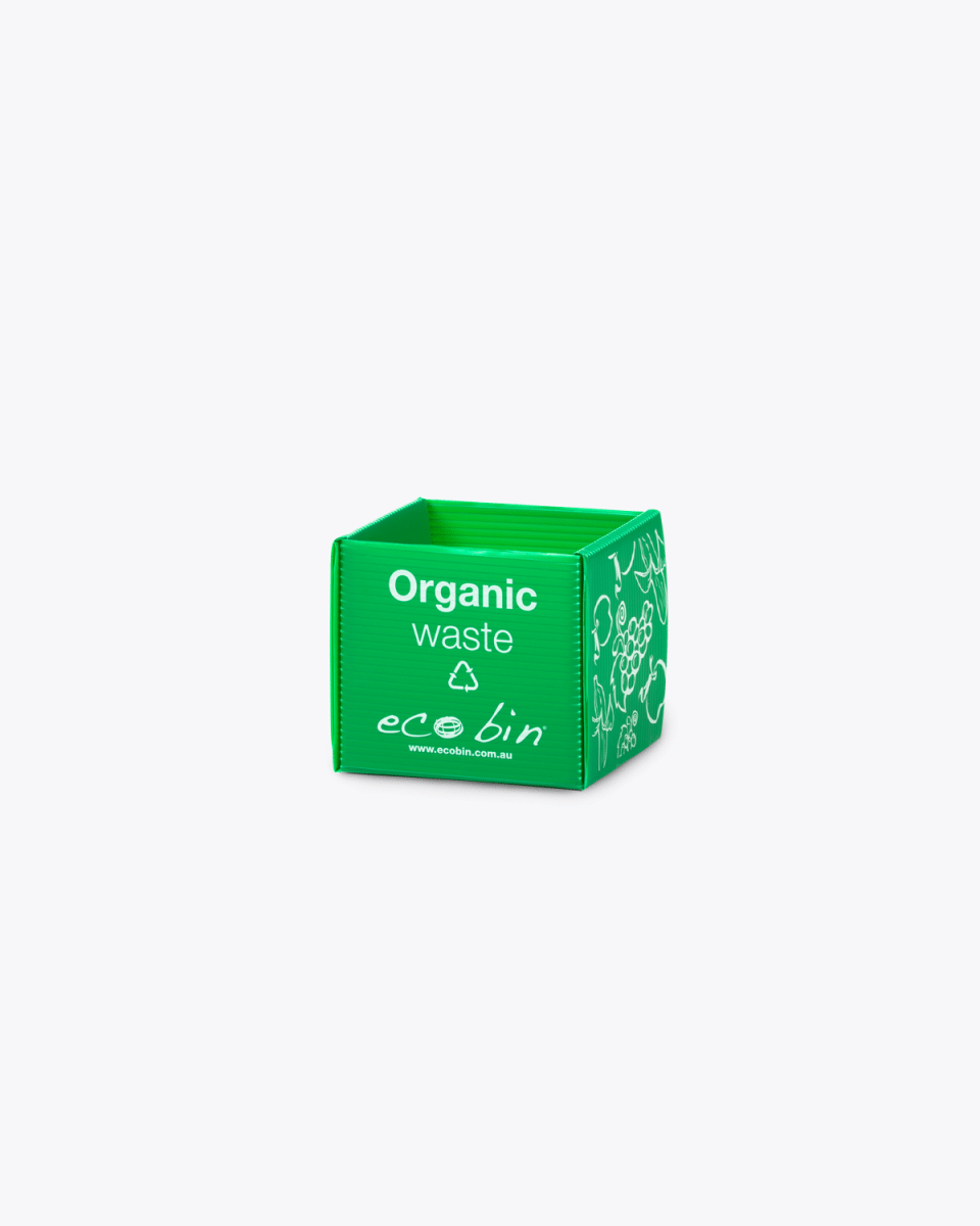 Organic Food Waste Desktop Mini Bin | 1L Green Ecobin