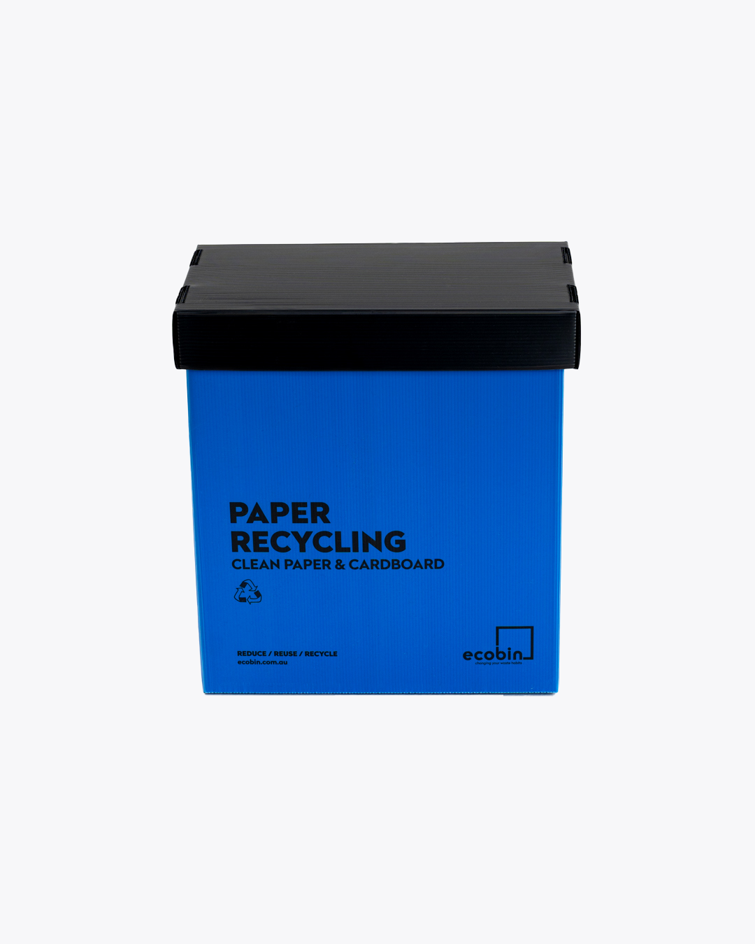 Paper & Cardboard Recycling Bin | 25L Blue