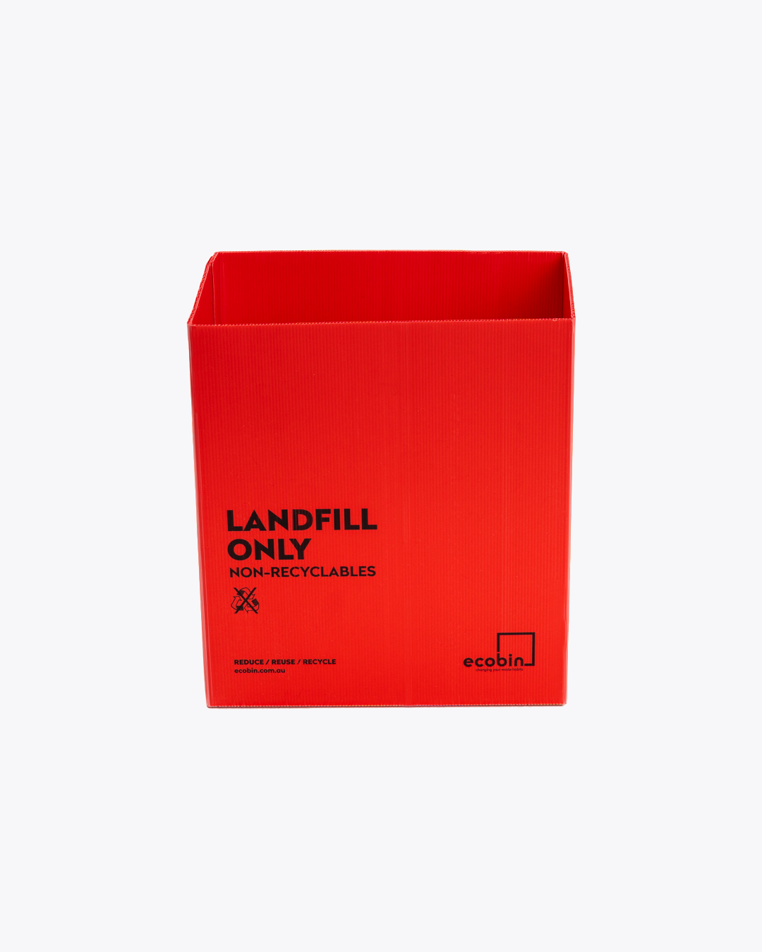 Landfill Bin 25L Red
