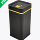 Mixed Recycling Yellow 60L Bin | Flip Range
