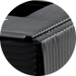 Battery Recycling Desktop Mini Bin | 1L Black