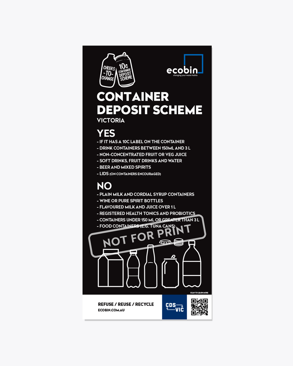 Containers For Change Bins