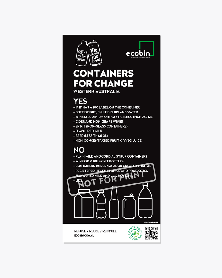 Containers For Change Bins