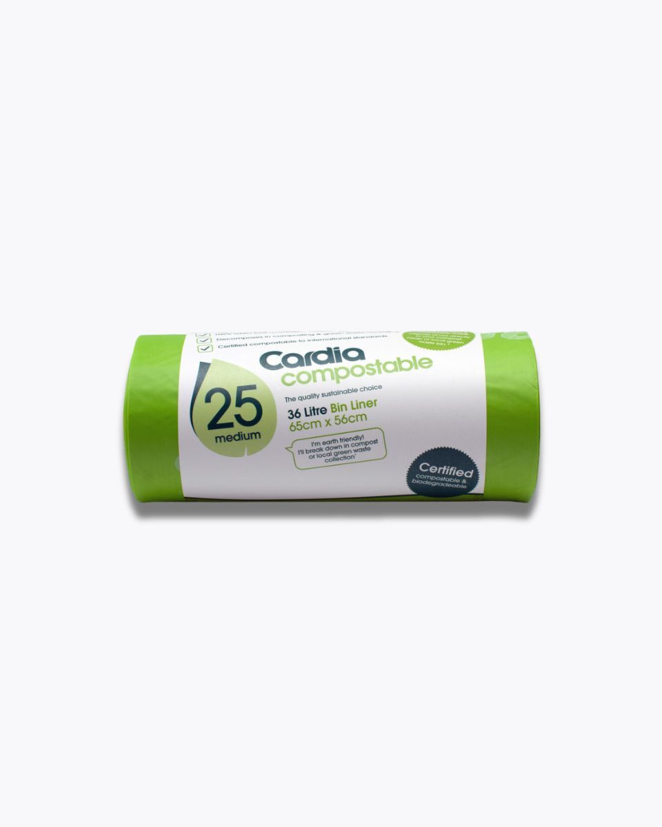 Pack of 25 Compostable liners 36L