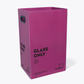 Glass Recycling Bin | 60L Purple