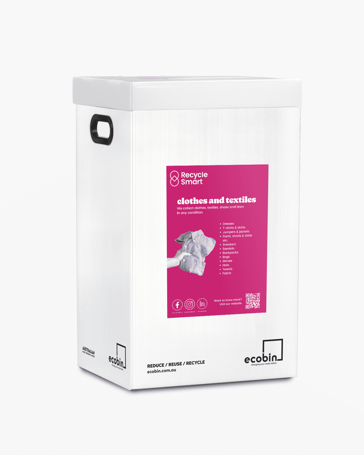 Clothes and Textile recycling bin