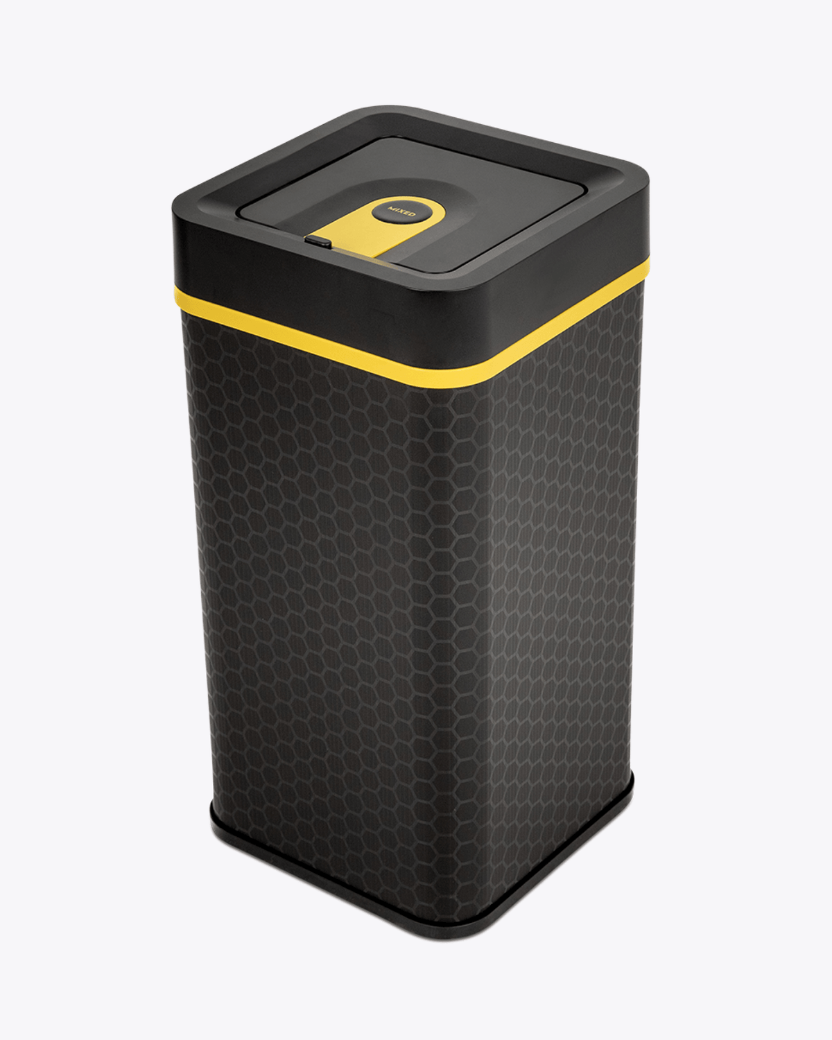 Mixed Recycling Yellow 60L Bin | Flip Range