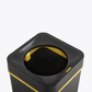 Mixed Recycling Yellow 60L Bin | Flip Range