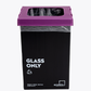 Glass Recycling 60L Bin | Black Range