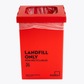 Landfill Bin | 60L Red