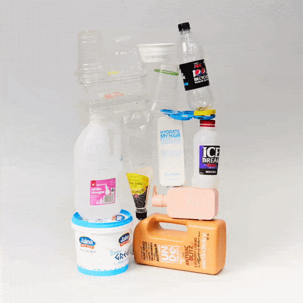 Mixed waste recycling