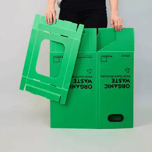 Paper & Cardboard Recycling Bin | 25L Blue Ecobin