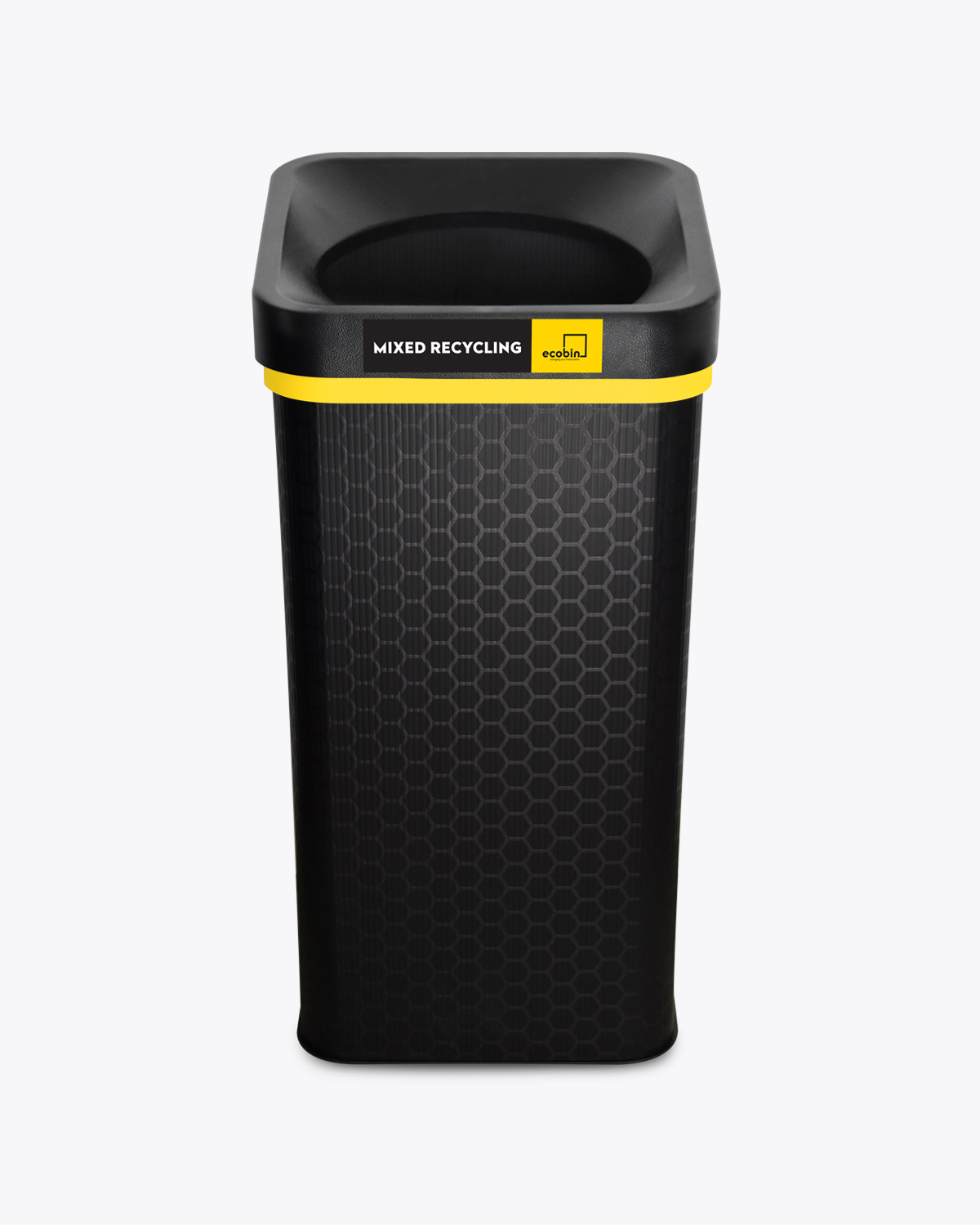 Mixed Recycling FLIP Bin | Yellow Ecobin | 60 Litre