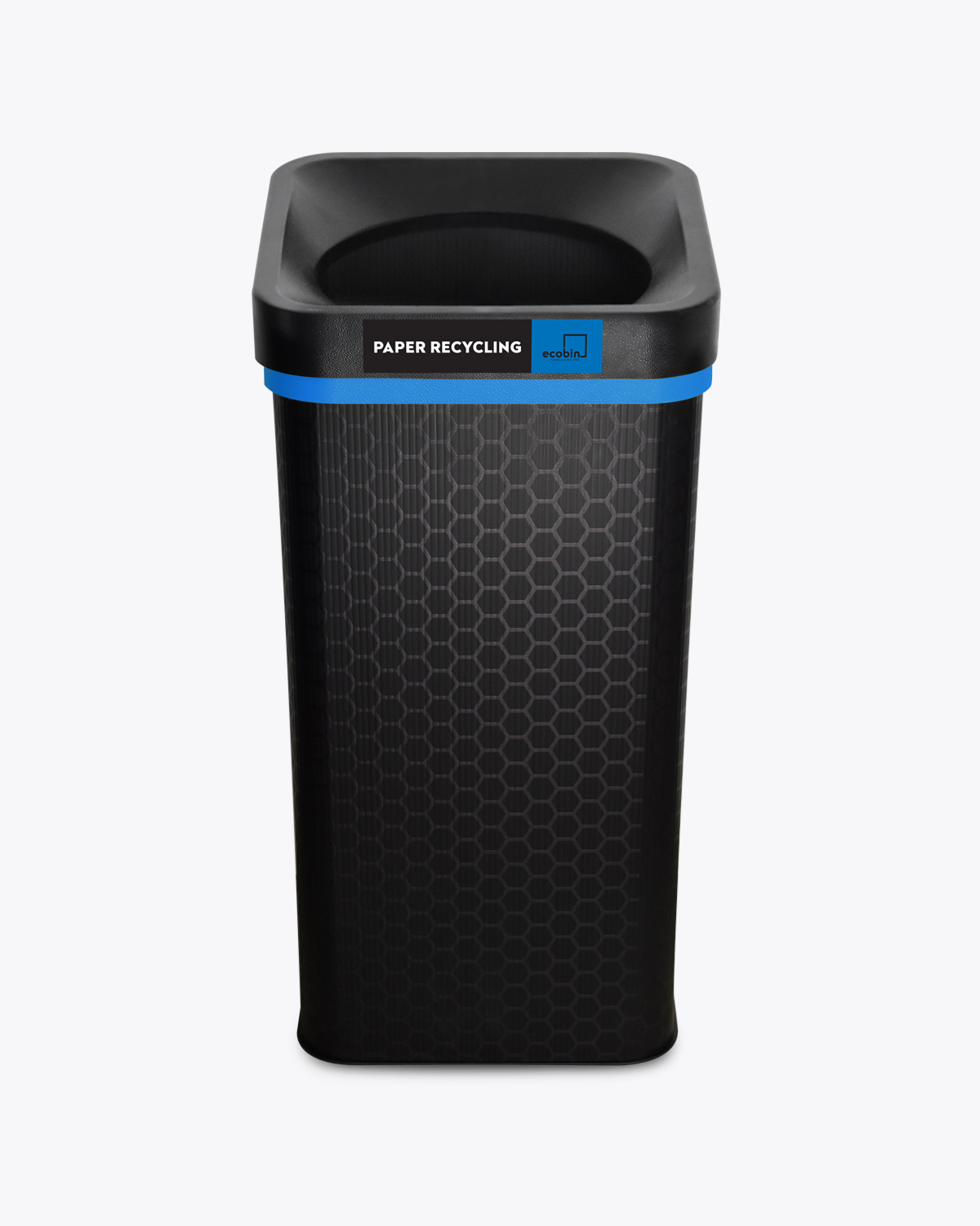 Paper & Cardboard Recycling FLIP Bin | Blue Ecobin | 60 Litre