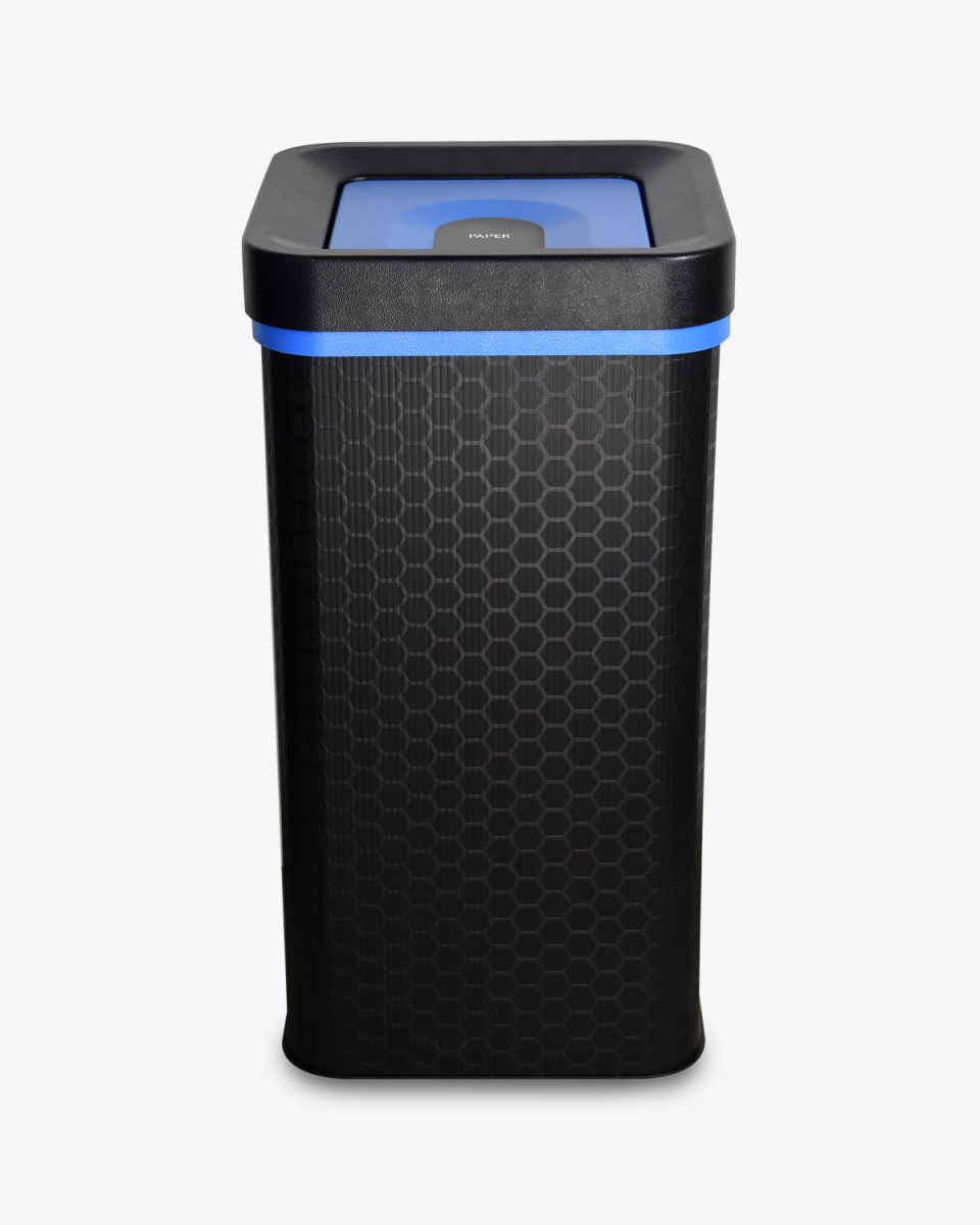 Paper & Cardboard Recycling FLIP Bin | Blue Ecobin | 60 Litre