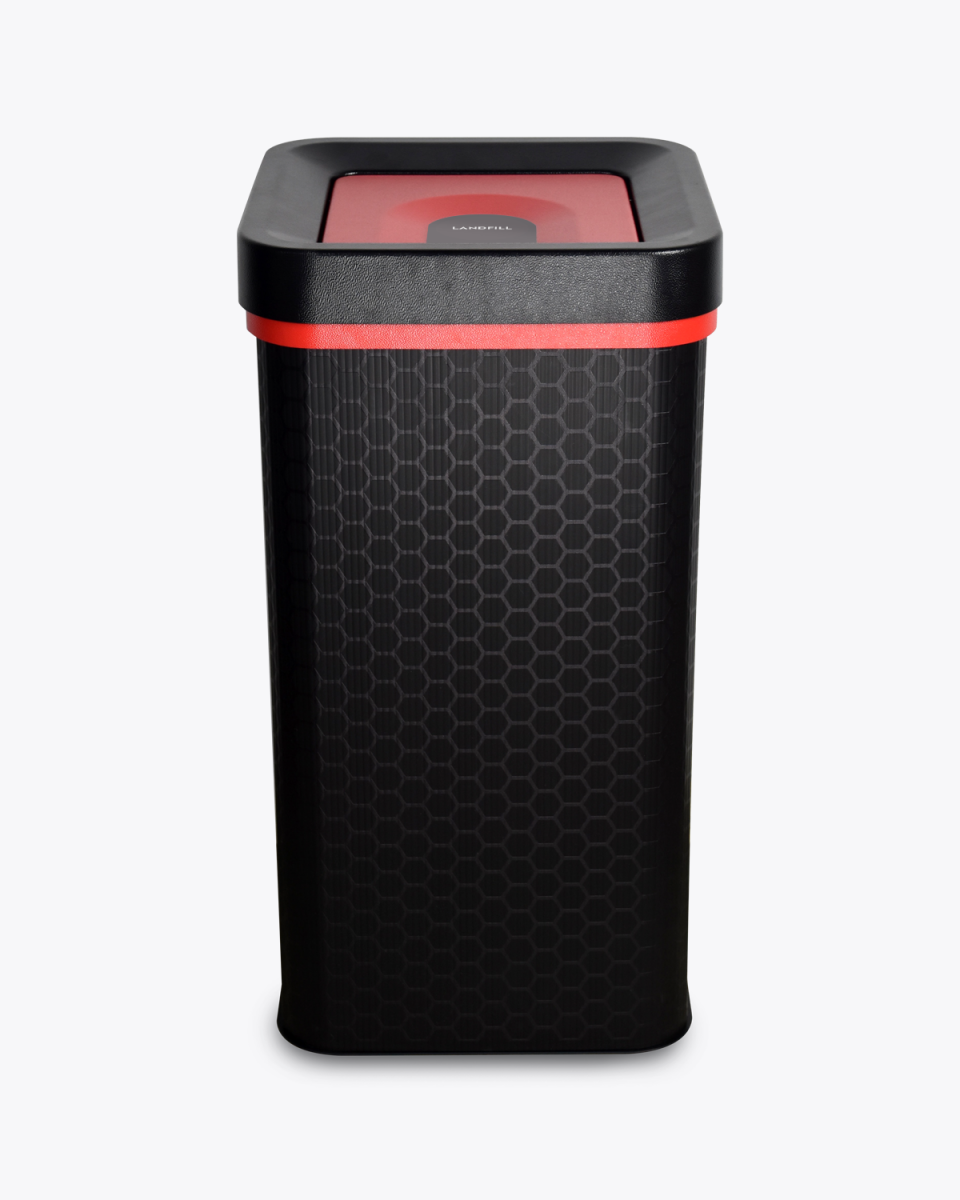 Landfill Waste FLIP Bin | Red Ecobin | 60 Litre