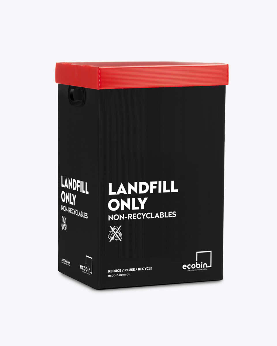 Landfill 60L Bin | Black Range