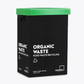 Organic Food Waste Bin | Post Consumer Black Ecobin 60 Litre (Optional Green Lid)