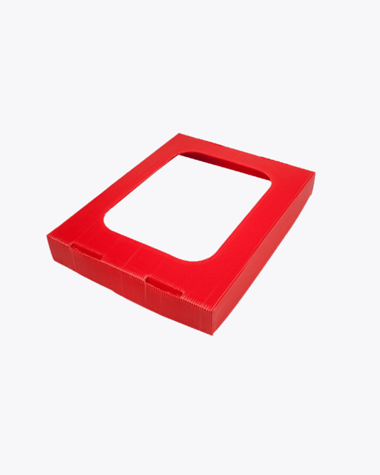 Landfill Office Waste Lid with Hole ‚Äö√Ñ√¨ 60L Red Ecobin