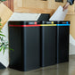 Set of 3 Flip Bins | Paper, Mixed Recycling & Landfill | 60 Litre Ecobins