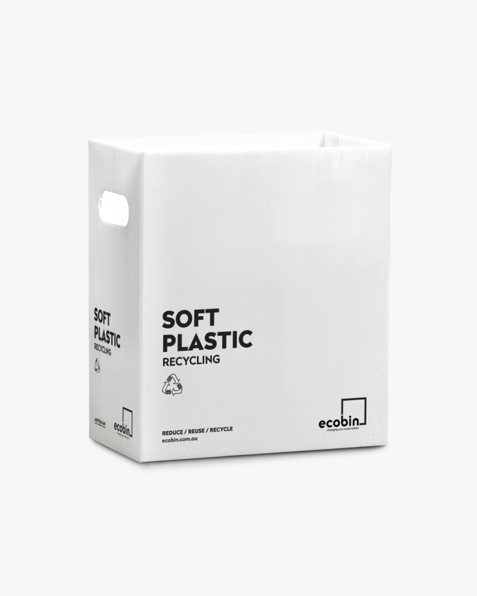 Soft Plastic Recycling Bin | 25L White
