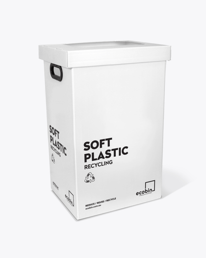 Soft Plastic Recycling Bin | 60L White Ecobin